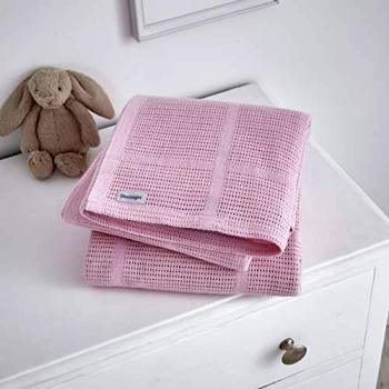 Silentnight Safe Nights Pink Cellular Blanket (2 Pack)