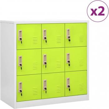 Estantería Taquilla Dual Torana 90×45×92,5 cm (Acero)