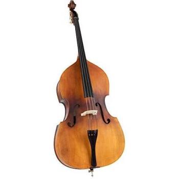 Classic Cantabile 3/4 Kontrabass Fichte Ahorn Palisander Natur Bogen Tasche