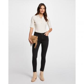 Morgan Pantalón Corto 5 Bolsillos Skinny para Mujer