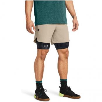Shorts Homme Beige Woven Peak Under Armour