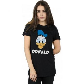 Donald Duck Face Printed T-Shirt for Women by Disney
