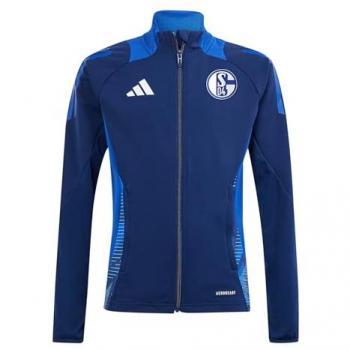 Adidas Performance Sweatjacke FC Schalke 04 Trainingsjacke Kids Dunkel Polyester
