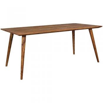 REPA Esszimmertisch Sheesham rustikal Massiv-Holz, Design Landhaus Esstisch