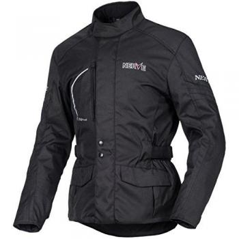 NERVE Motorradjacke Nerve Travelling, Schwarz, Größe L