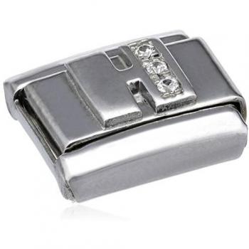 Lettera H Acciaio Smeraldo