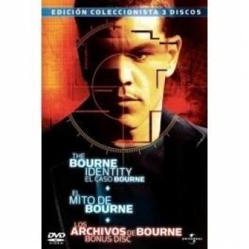 EL CASO BOURNE + EL MITO DE BOURNE + LOS ARCHIVOS DE BOURNE 3 DVD ESPAÑO ING  3T