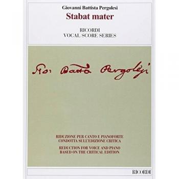 Coro e Pianoforte: Stabat Mater in Riduzione Critica
