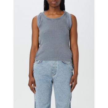 Women’s Y Project Blue L Sleeve‑less Fashion Top