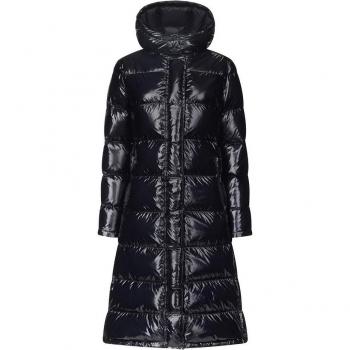 Nero Lucido Giacca Donna M JOTT Karachi con Cappuccio