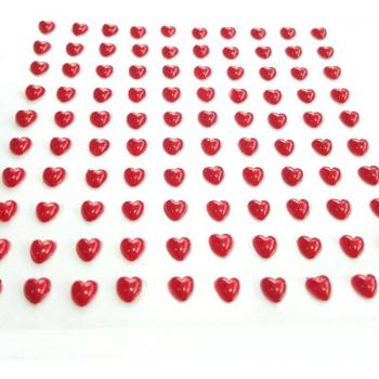 6mm Heart Pearl Stickers for Photo Albums