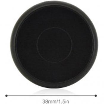100pcs Black Mushroom Hole Rings