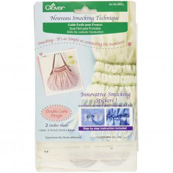 Double Cable Design Smocking Stickers