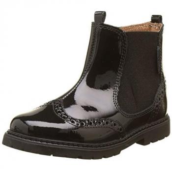 Chelsea Infant Girls Leather Ankle Boots