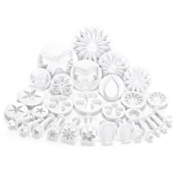 33 Pcs Cake Decorating Tools for Cookies and Fondant