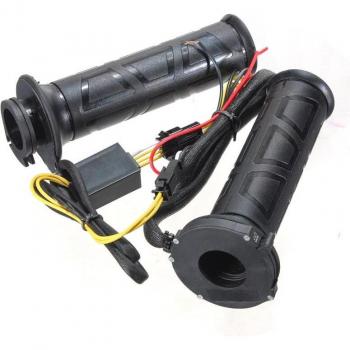 Chauffe‑Mains Moto 7–8 pouces, Noir – Guide Chauffant