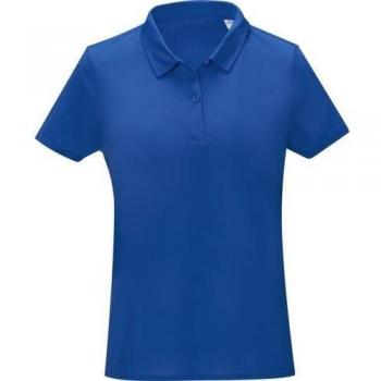 Deimos Cool Fit Polo Dames S – Blauw