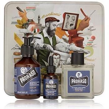 Proraso Azur Lime Beard Essentials Kit