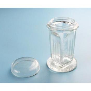 Glass Staining Jar with Object Plate Dyeing Rack (5/9/10 Pieces)