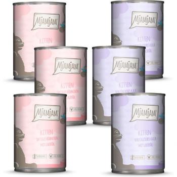 Pack Humide Kitten 6 × 400 g MjAM MjAM Mix