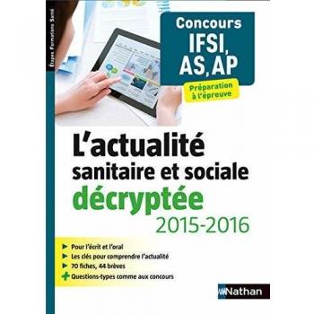 L'actualité sanitaire et sociale décryptée 2015/2016