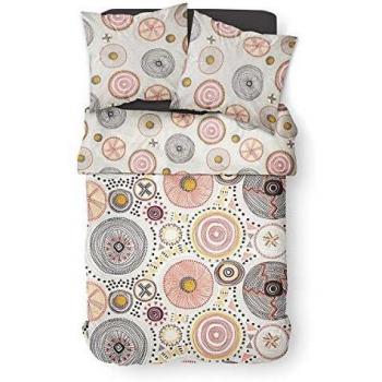NOWRA Couette 220x240 – Enveloppe et 2 Taies, Coton 57 Fils (TODAY)
