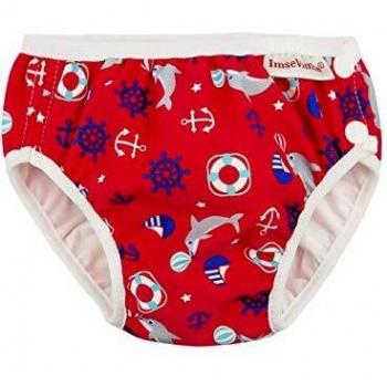 Baignoire Imse Vimse Couche à thème marin rouge
