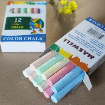12PCS Colorful Washable Chalk Set