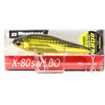 Megabass X-80 SW LBO Sinking Lure GG Lenz Champagne Color