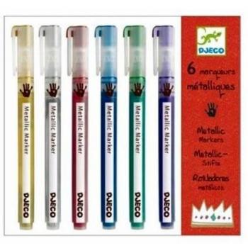 Djeco Glimmering Metallic Pens