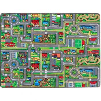 Primaflor Spielteppich STREETS, Straßen-Design, 140 x 200 cm, unisex