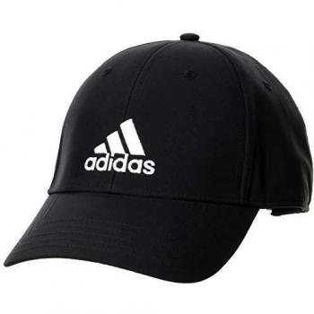 Adidas Unisex Junior Baseballcap – schwarz / weiß / schwarz