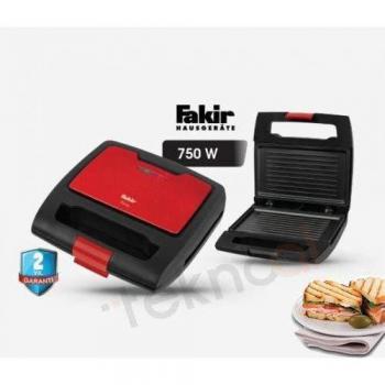Grille-Pain Miniature Rouge Poor Tina avec Couvercle de Verrouillage