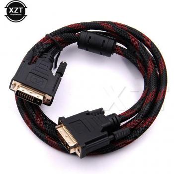 Câble DVI mâle à mâle pour projecteur LCD