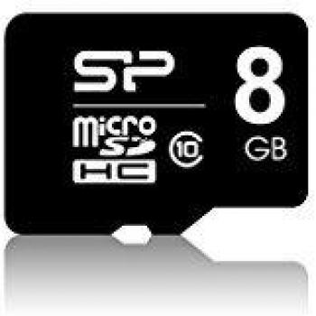 Memoria MicroSDHC 8GB Silicon Power Clase 10