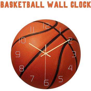 Horloge Murale Muette Basketball Gaoguang