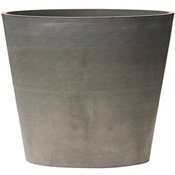 Maceta Gris Claro Cono Truncado 75 cm – Eco‑Jardín Reciclado