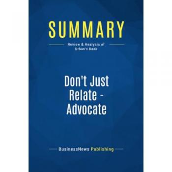Summary: Don't Just Relate