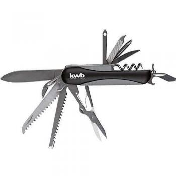 Aluminum‑Gripped KWB 016120 Mini Pocket Blade