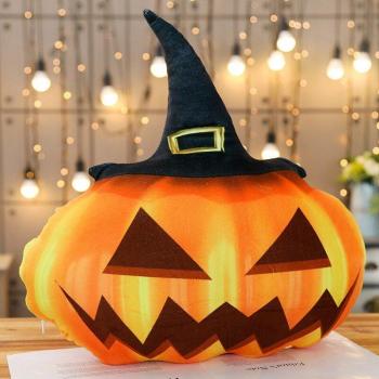 Halloween Plush Pumpkin Pillow