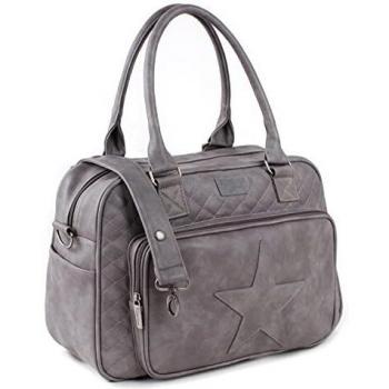 Kidzroom Diaper Bag 030‑7883‑2 – Grau, Sterne‑Design