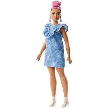 Poupée Barbie Fashionistas Jean Bleu à Cheveux Rose