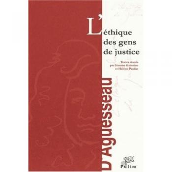 Ethique des gens de justice.