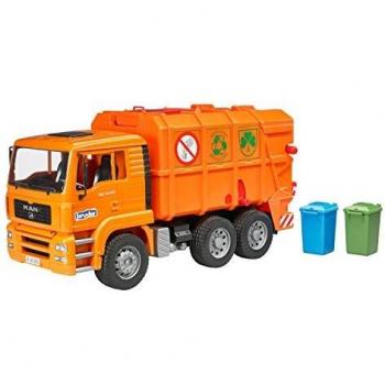 Bruder MAN TGA Müll-LKW orange