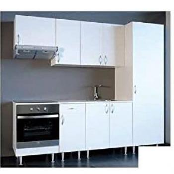 Módulo alto 1 puerta blanca 70 cm x 40 cm x 35 cm