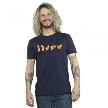 Disney Winnie de Poeh heren T-shirt met rek
