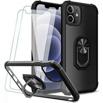 KEEPXYZ Carcasa 360 Grados para iPhone 12/12 Pro con Cristal Templado