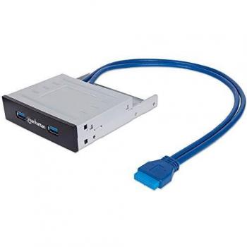 Manhattan USB 3.0 Anschlusskarte für Desktop-PCs (2 Ports)
