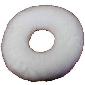 Coussin de confort rond avec trou 44 x 9 x 15 cm