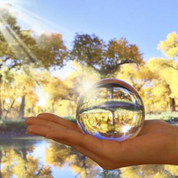 Boule de verre pour photographie 80mm